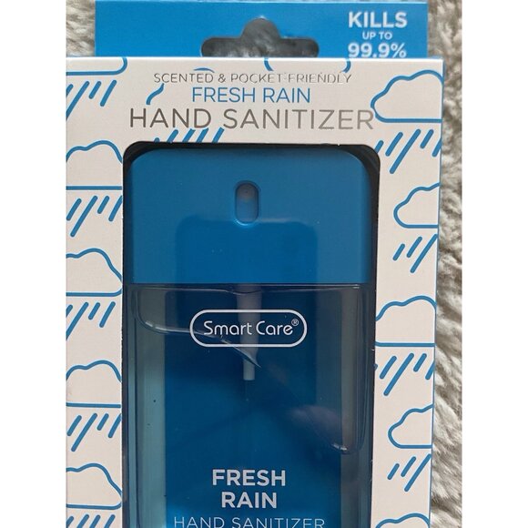 Smart Care Scented Hand Sanitizer Spray 1.35 Fl Oz Fresh Rain Hydrating NEW - Picture 3 of 9
